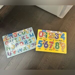 Melissa and Doug puzzles brand new never opened